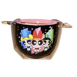 Cartoon Network The Powerpuff Girls Ramen Ceramic 20 Oz Bowl with Chopsticks